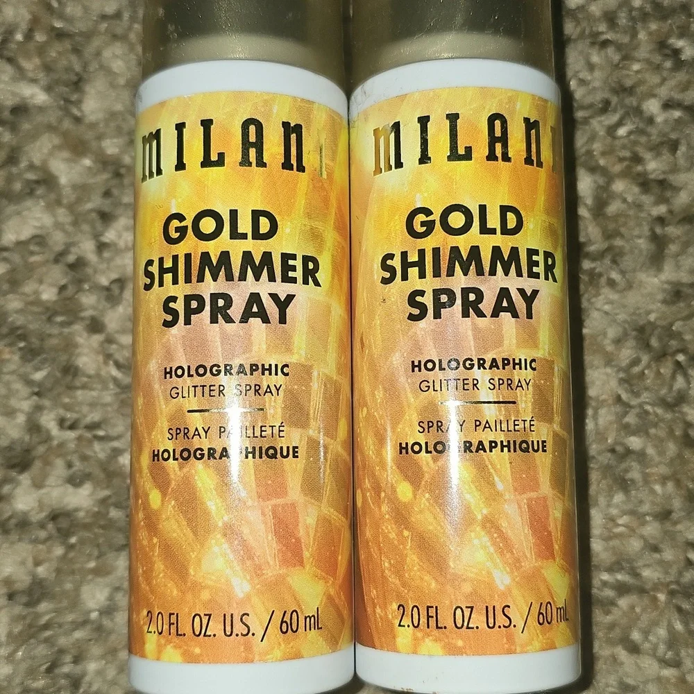 Milani Gold Shimmer Spray!! Holographic New!!